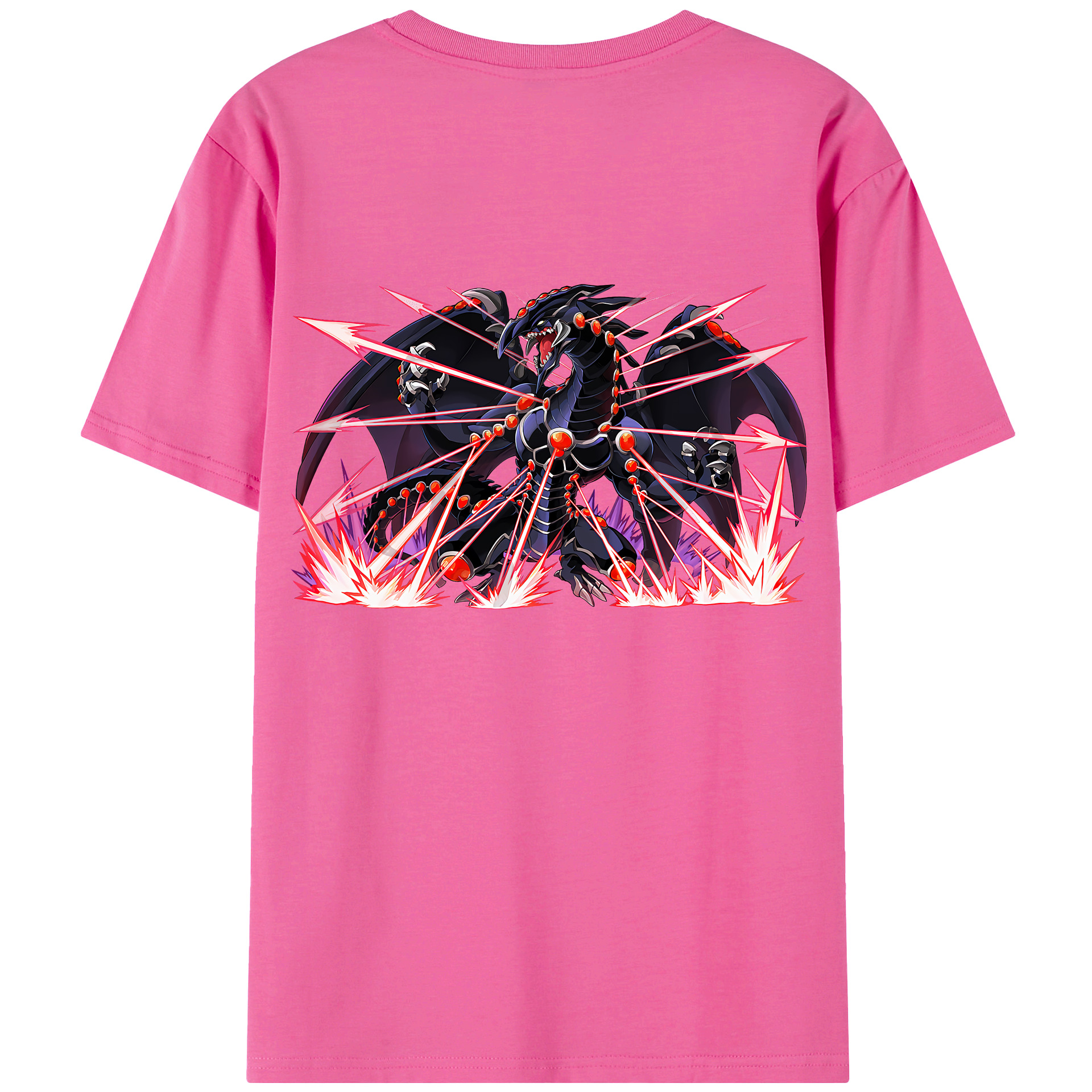 （画像用） 遊☆戯☆王 Yu-Gi-Oh! レディース半袖Tシャツ(バックプリント)